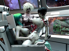 FutaErotica - Galactic Odyssey / Фута Эротика - Галактическая Одиссея