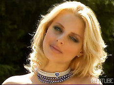 Blonde outdoor